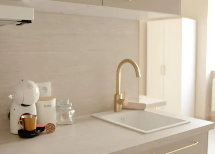 Апартаменты Meuble L'ecrin Dore Avec Netflix Homecourt